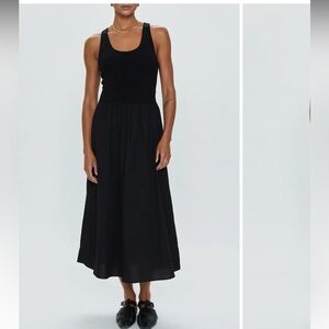 Pistola Black Midi Sundress - Faye Tank Dress